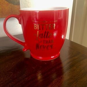 10 Strawberry Street  red mug